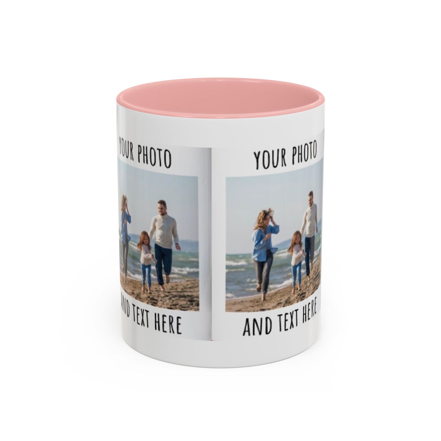 Couple Accent Coffee Mug - Family's Gift, Wife and Husband Present, Girlfriend Vibes, 11oz, 15oz, Love Mug, Personalized Mug, Ceramic Mug