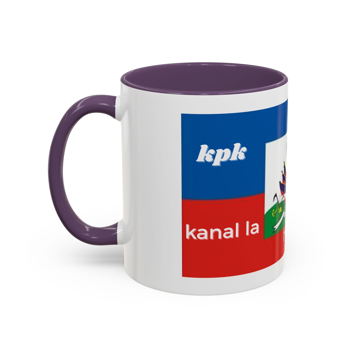 Coffee Mug, Haitian Coffee KPK Kanal La Pap Kanpe Design, Tea Cup, Ceramic Mug, Hot Beverage Mug, Kitchen Decor, Office Mug, Unique Gift