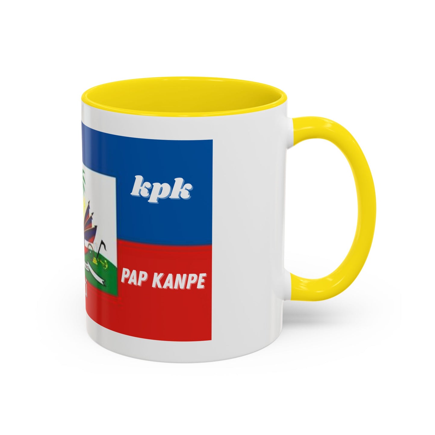 Coffee Mug, Haitian Coffee KPK Kanal La Pap Kanpe Design, Tea Cup, Ceramic Mug, Hot Beverage Mug, Kitchen Decor, Office Mug, Unique Gift