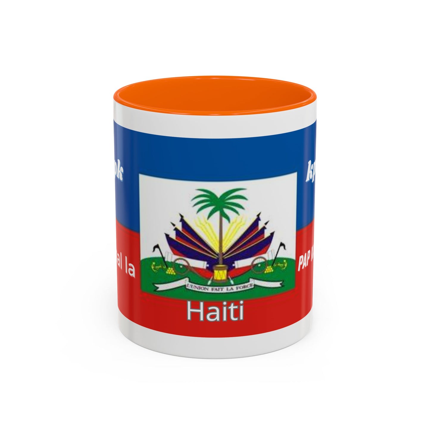 Coffee Mug, Haitian Coffee KPK Kanal La Pap Kanpe Design, Tea Cup, Ceramic Mug, Hot Beverage Mug, Kitchen Decor, Office Mug, Unique Gift