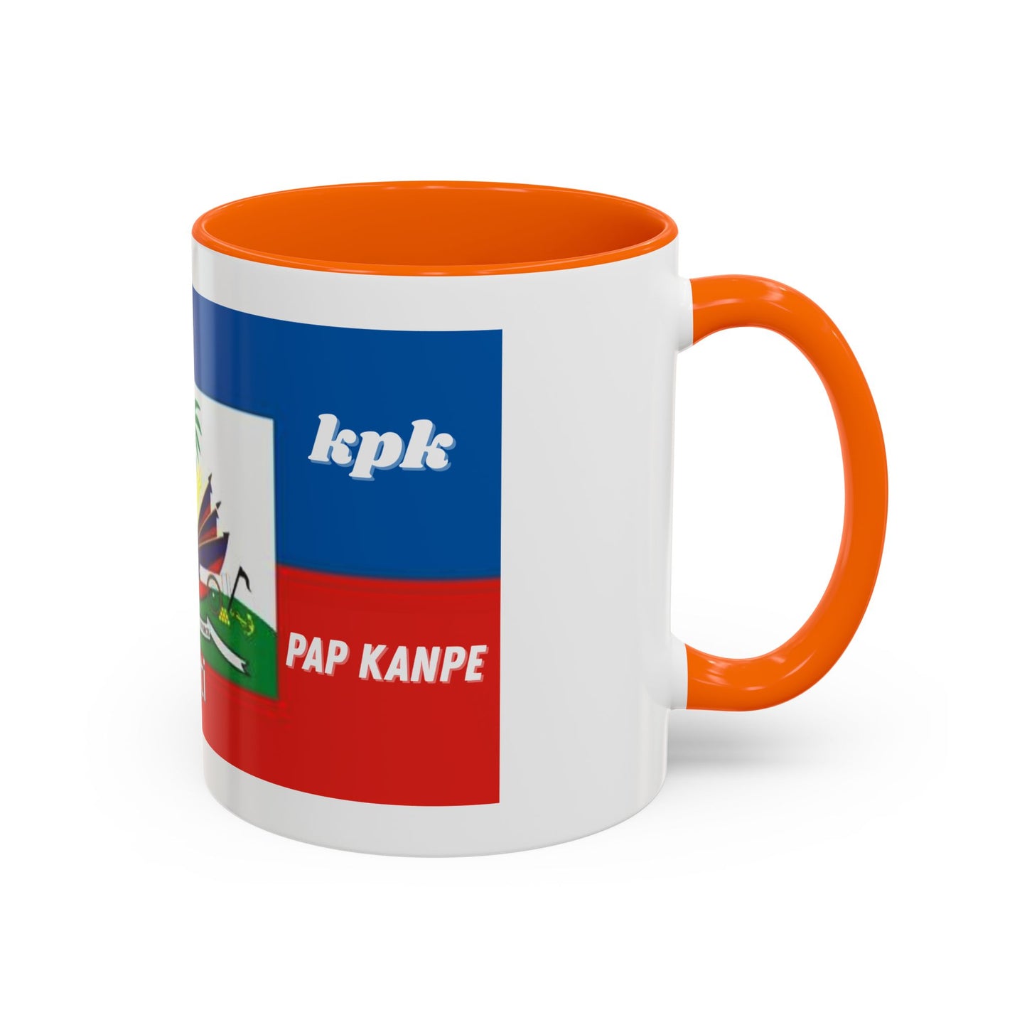 Coffee Mug, Haitian Coffee KPK Kanal La Pap Kanpe Design, Tea Cup, Ceramic Mug, Hot Beverage Mug, Kitchen Decor, Office Mug, Unique Gift