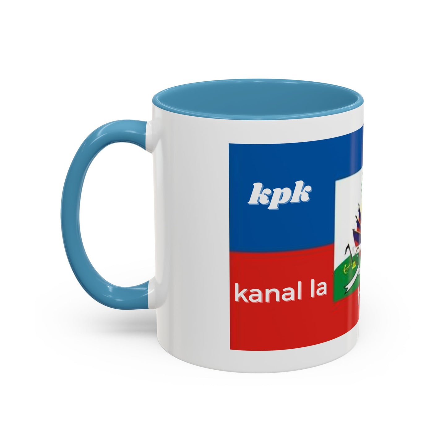 Coffee Mug, Haitian Coffee KPK Kanal La Pap Kanpe Design, Tea Cup, Ceramic Mug, Hot Beverage Mug, Kitchen Decor, Office Mug, Unique Gift