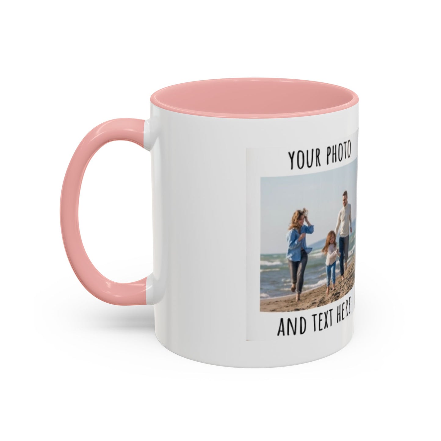 Couple Accent Coffee Mug - Family's Gift, Wife and Husband Present, Girlfriend Vibes, 11oz, 15oz, Love Mug, Personalized Mug, Ceramic Mug
