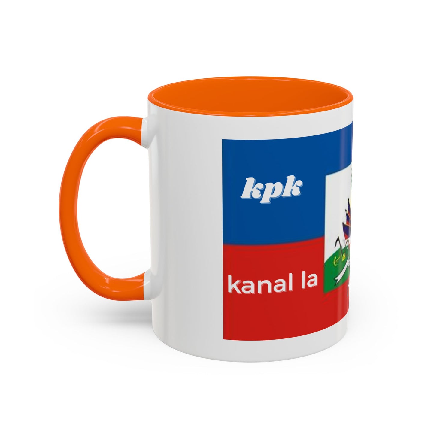 Coffee Mug, Haitian Coffee KPK Kanal La Pap Kanpe Design, Tea Cup, Ceramic Mug, Hot Beverage Mug, Kitchen Decor, Office Mug, Unique Gift