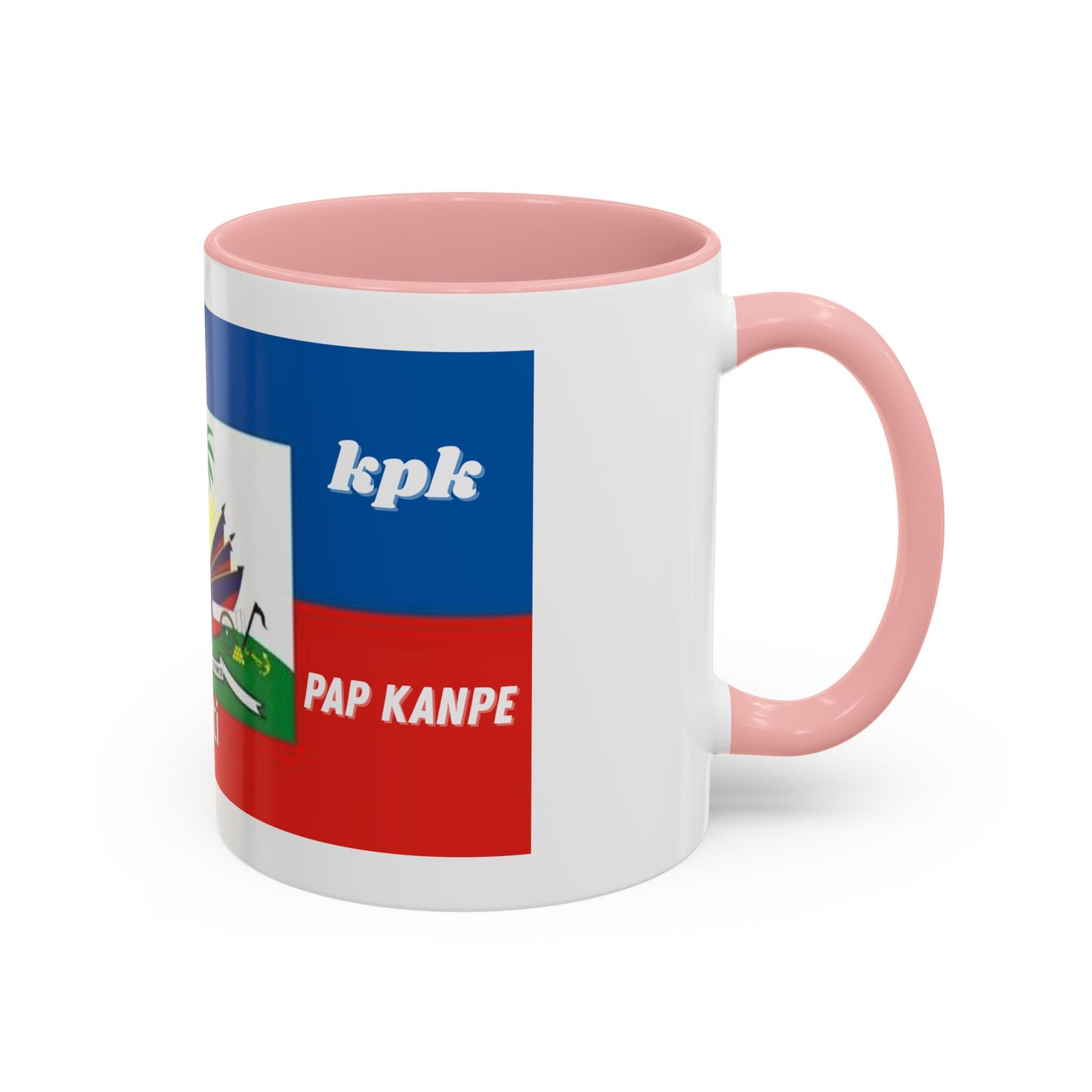 Coffee Mug, Haitian Coffee KPK Kanal La Pap Kanpe Design, Tea Cup, Ceramic Mug, Hot Beverage Mug, Kitchen Decor, Office Mug, Unique Gift