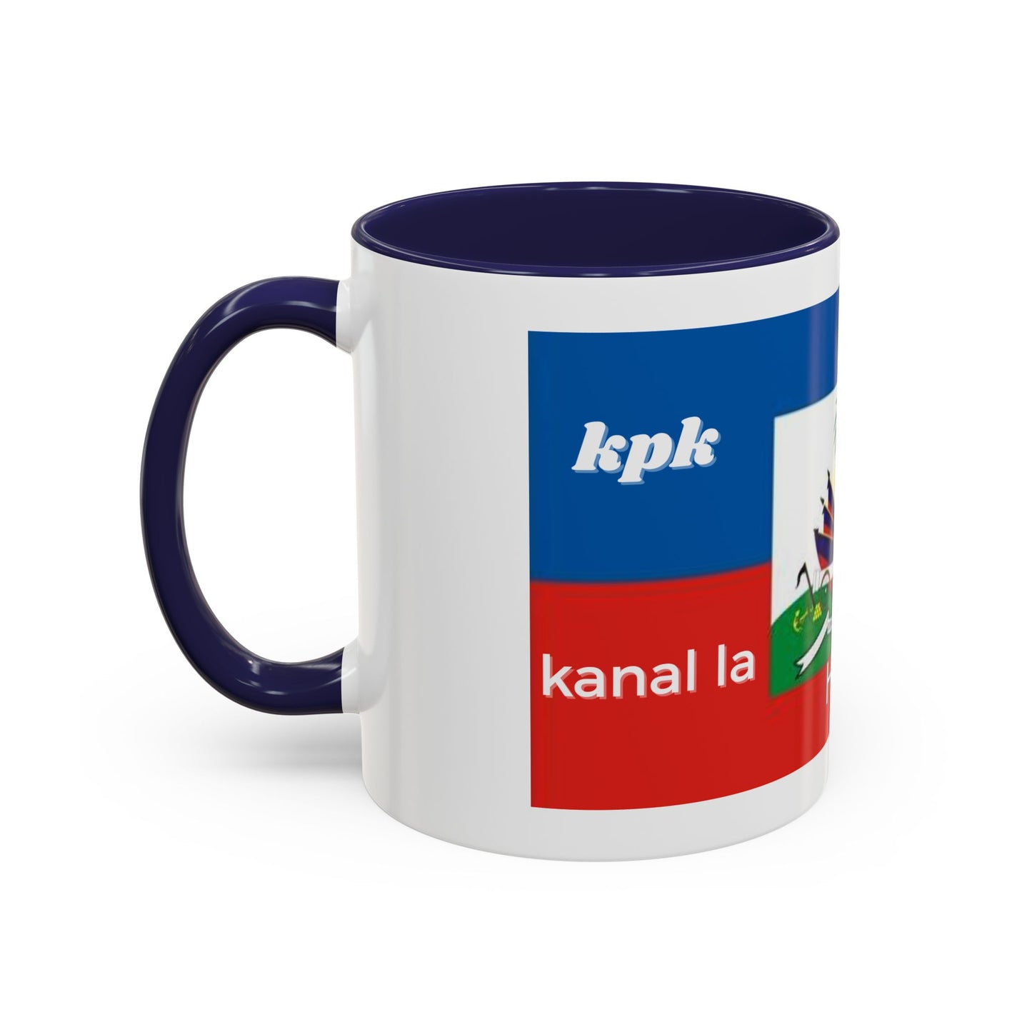 Coffee Mug, Haitian Coffee KPK Kanal La Pap Kanpe Design, Tea Cup, Ceramic Mug, Hot Beverage Mug, Kitchen Decor, Office Mug, Unique Gift