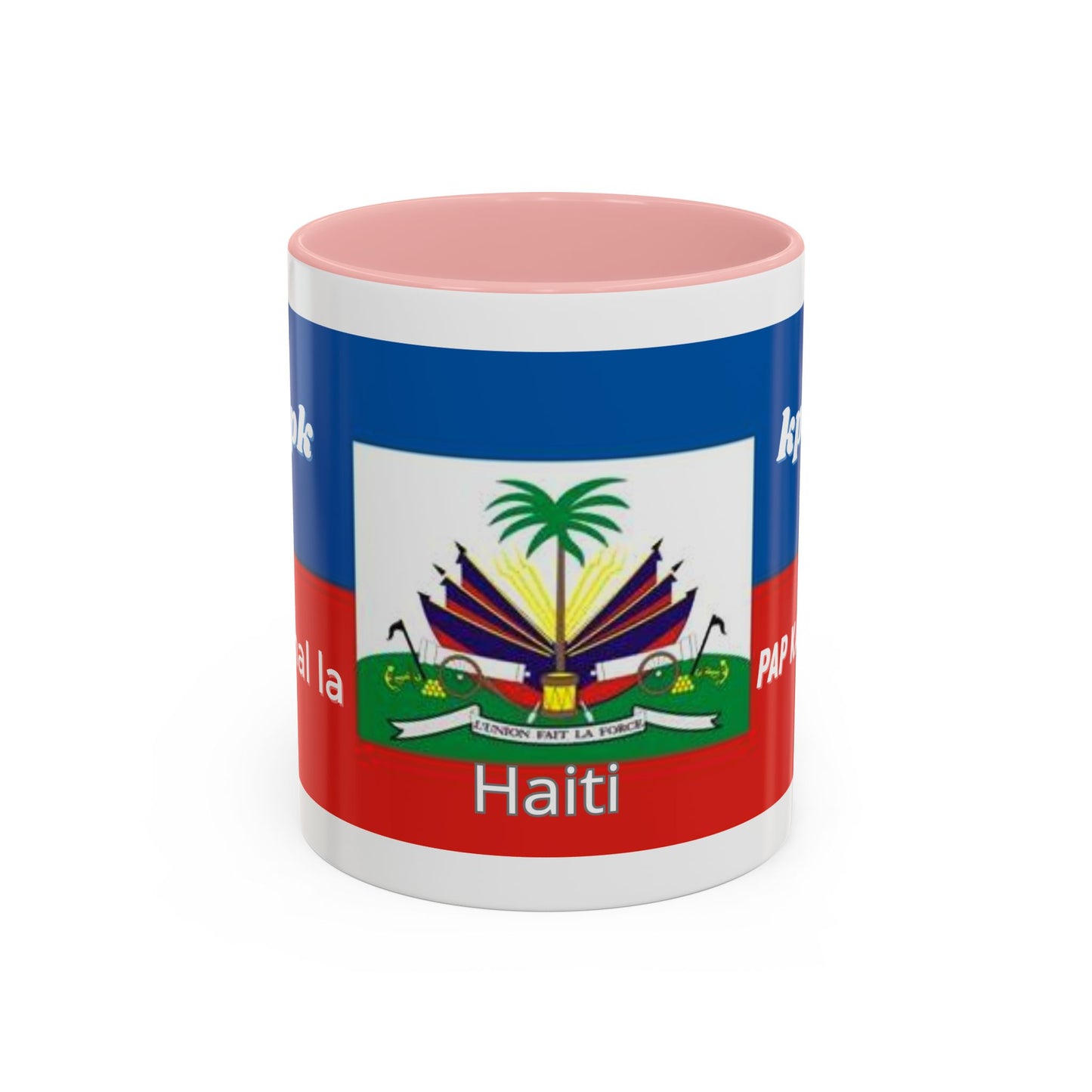 Coffee Mug, Haitian Coffee KPK Kanal La Pap Kanpe Design, Tea Cup, Ceramic Mug, Hot Beverage Mug, Kitchen Decor, Office Mug, Unique Gift