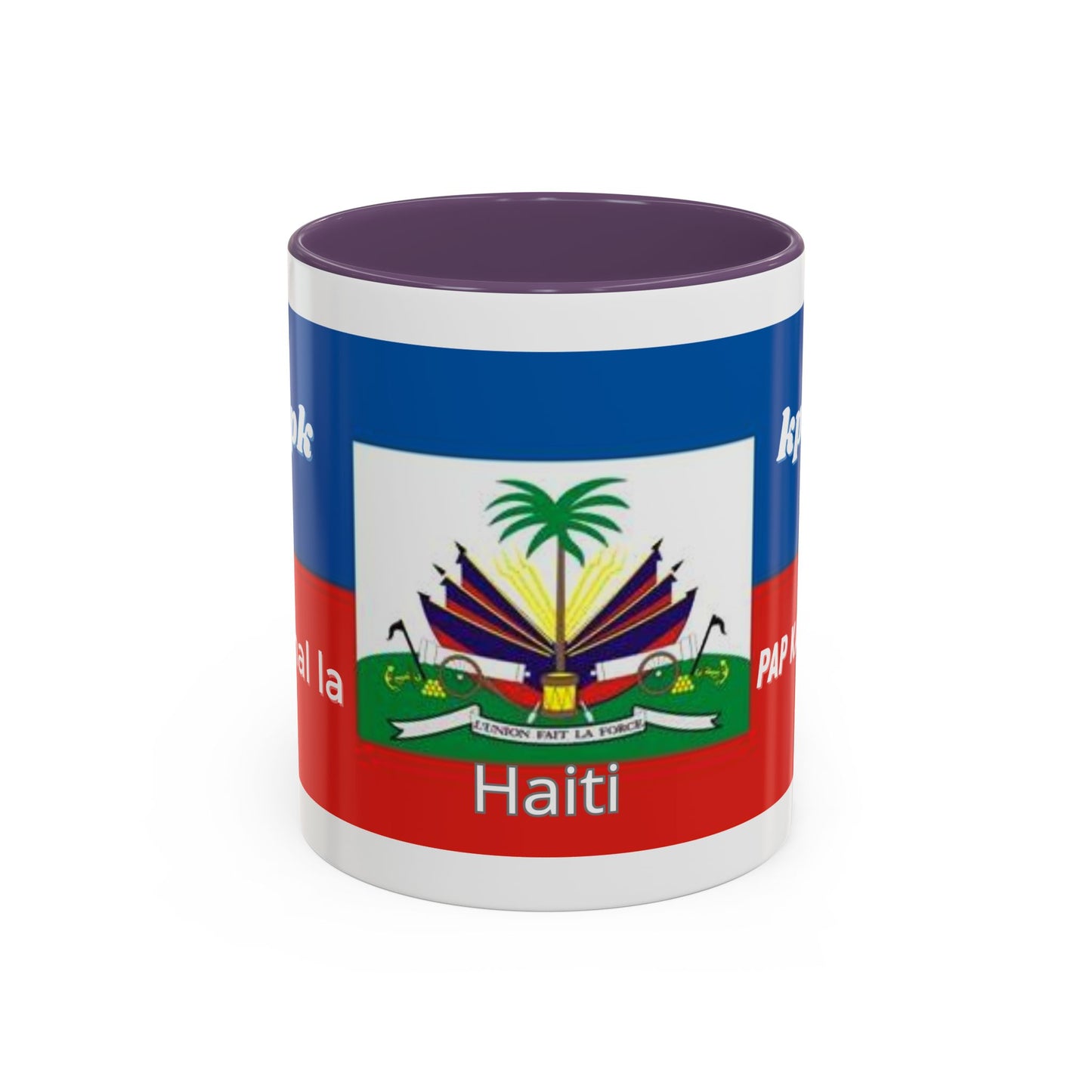 Coffee Mug, Haitian Coffee KPK Kanal La Pap Kanpe Design, Tea Cup, Ceramic Mug, Hot Beverage Mug, Kitchen Decor, Office Mug, Unique Gift
