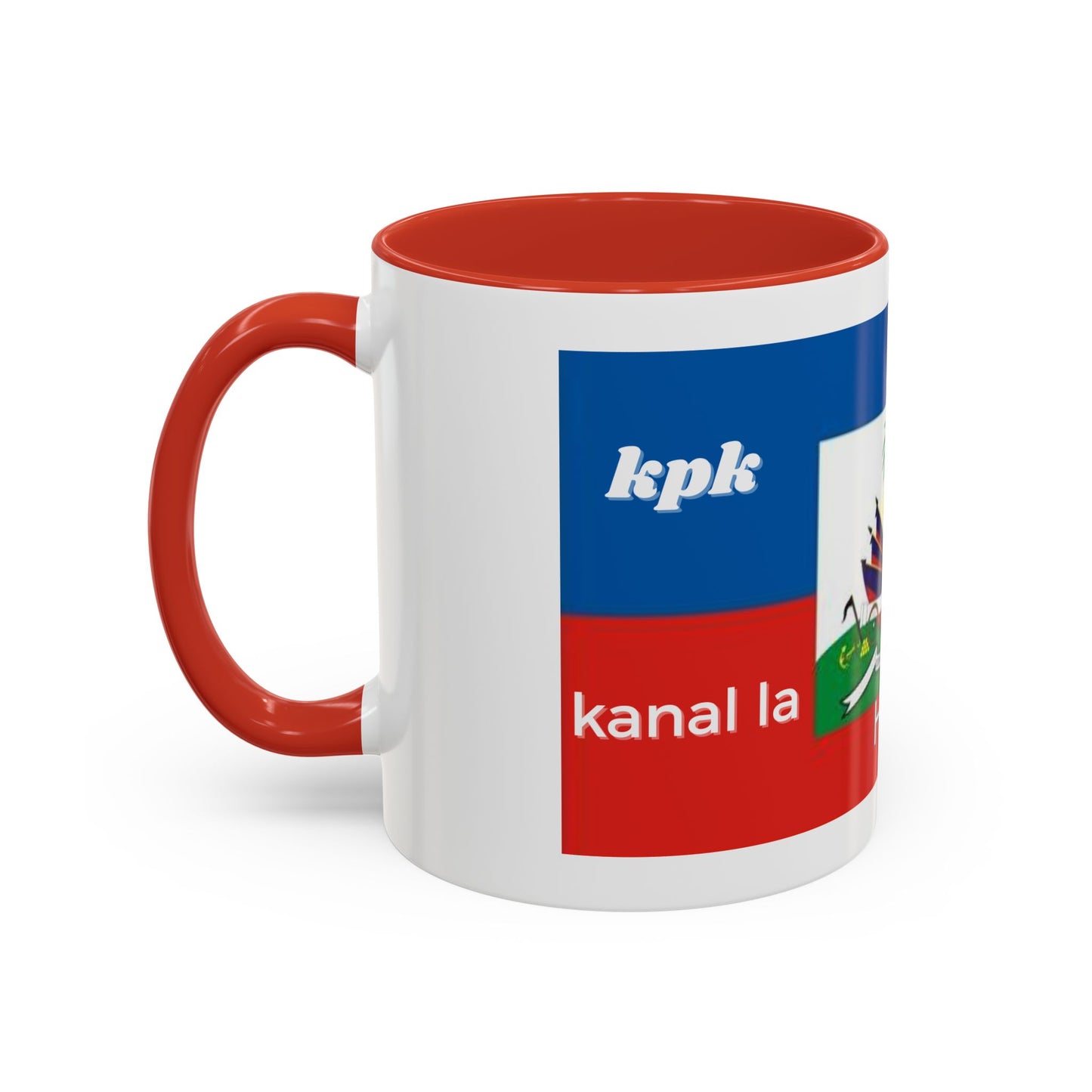 Coffee Mug, Haitian Coffee KPK Kanal La Pap Kanpe Design, Tea Cup, Ceramic Mug, Hot Beverage Mug, Kitchen Decor, Office Mug, Unique Gift