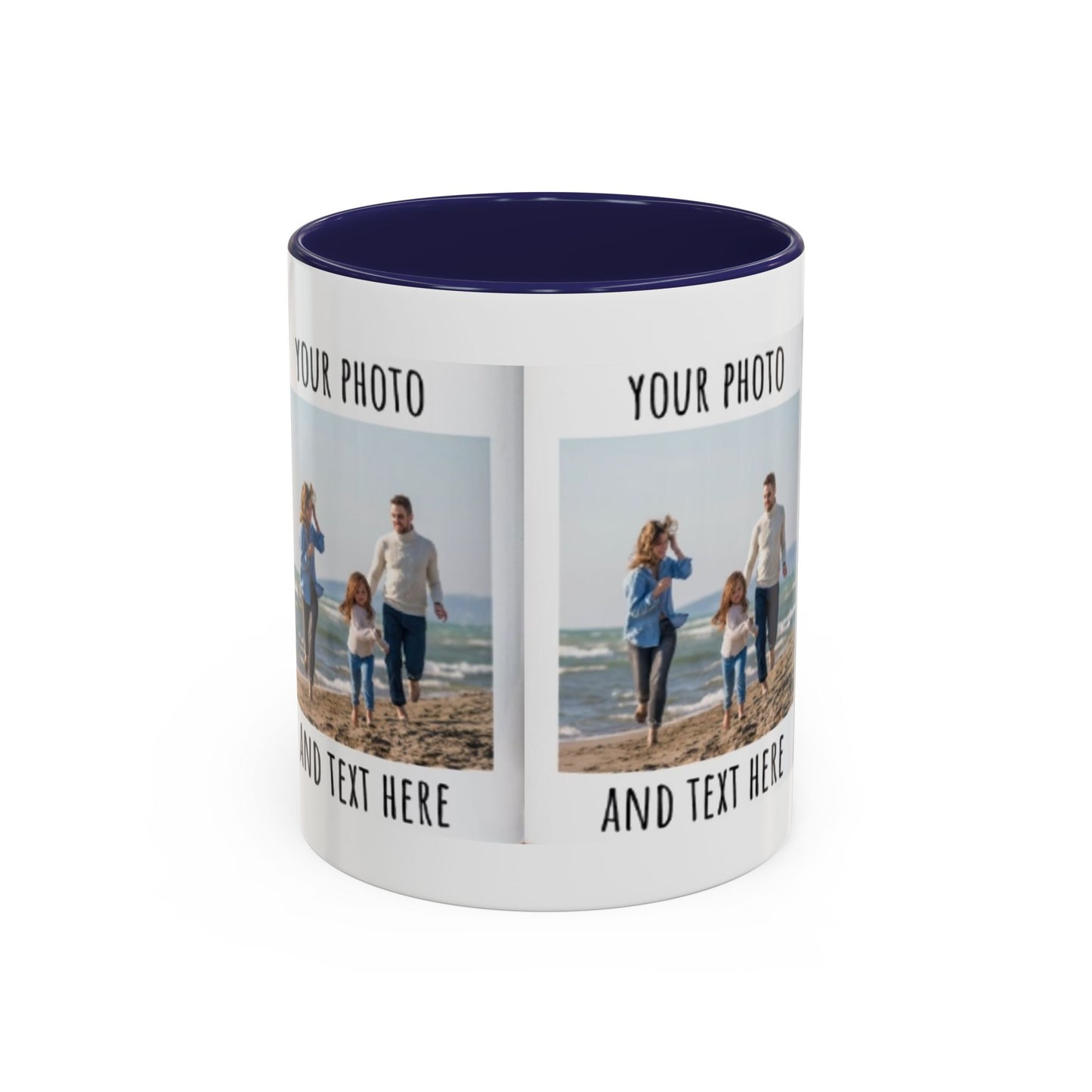 Couple Accent Coffee Mug - Family's Gift, Wife and Husband Present, Girlfriend Vibes, 11oz, 15oz, Love Mug, Personalized Mug, Ceramic Mug