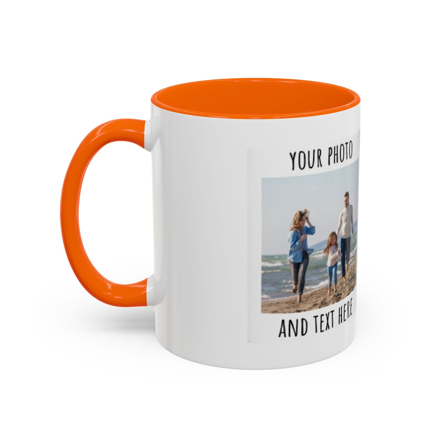 Couple Accent Coffee Mug - Family's Gift, Wife and Husband Present, Girlfriend Vibes, 11oz, 15oz, Love Mug, Personalized Mug, Ceramic Mug