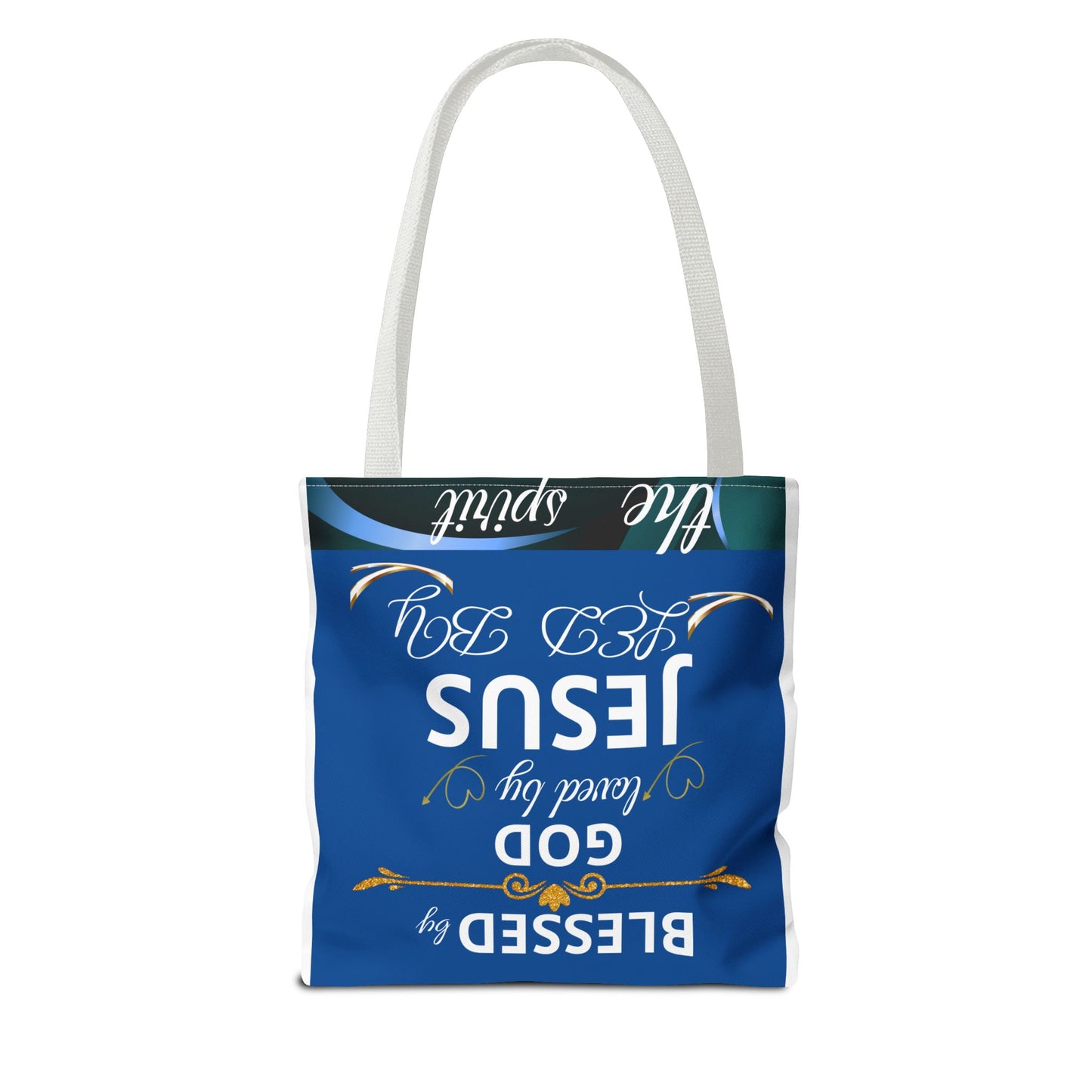 Christian Mom Tote Bag, Trusting God In All Of It, Thankful Blessed, Religious Gift, Inspirational Handbag, Bolso de mano inspirador