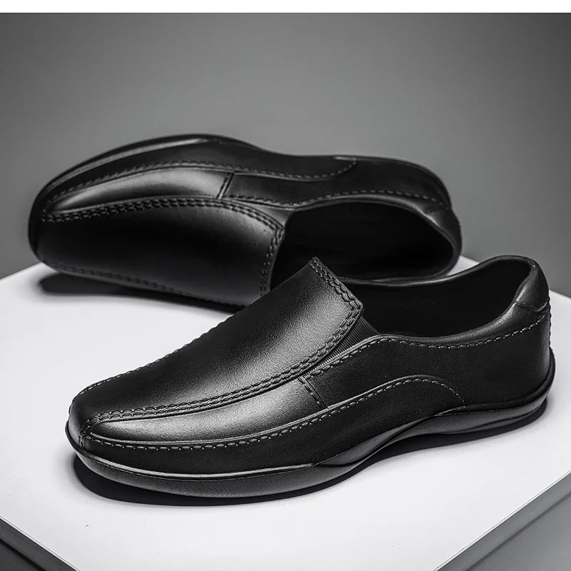Men Chef Shoes Waterproof Oil-proof Anti Slip Fashion EVA Casual Shoes Comfortable Men Loafers Lightweight Slip on Driving Shoes
