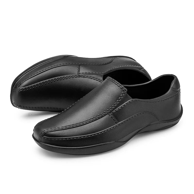 Men Chef Shoes Waterproof Oil-proof Anti Slip Fashion EVA Casual Shoes Comfortable Men Loafers Lightweight Slip on Driving Shoes