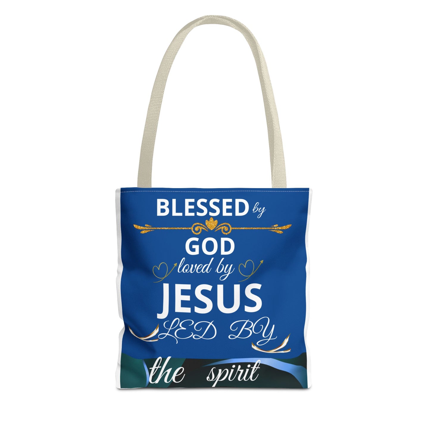 Christian Mom Tote Bag, Trusting God In All Of It, Thankful Blessed, Religious Gift, Inspirational Handbag, Bolso de mano inspirador