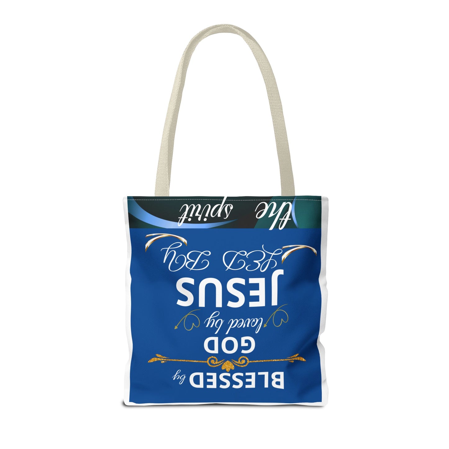 Christian Mom Tote Bag, Trusting God In All Of It, Thankful Blessed, Religious Gift, Inspirational Handbag, Bolso de mano inspirador