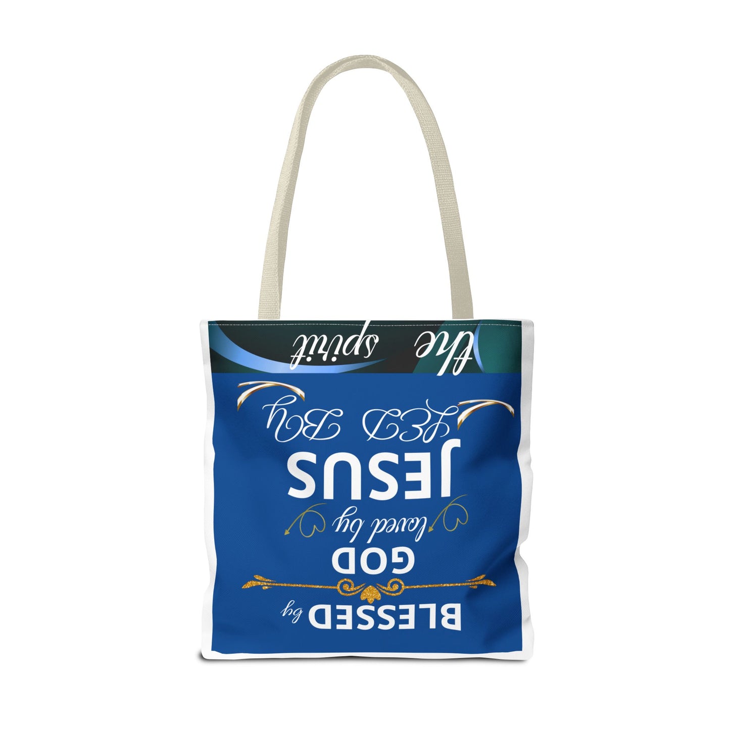Christian Mom Tote Bag, Trusting God In All Of It, Thankful Blessed, Religious Gift, Inspirational Handbag, Bolso de mano inspirador