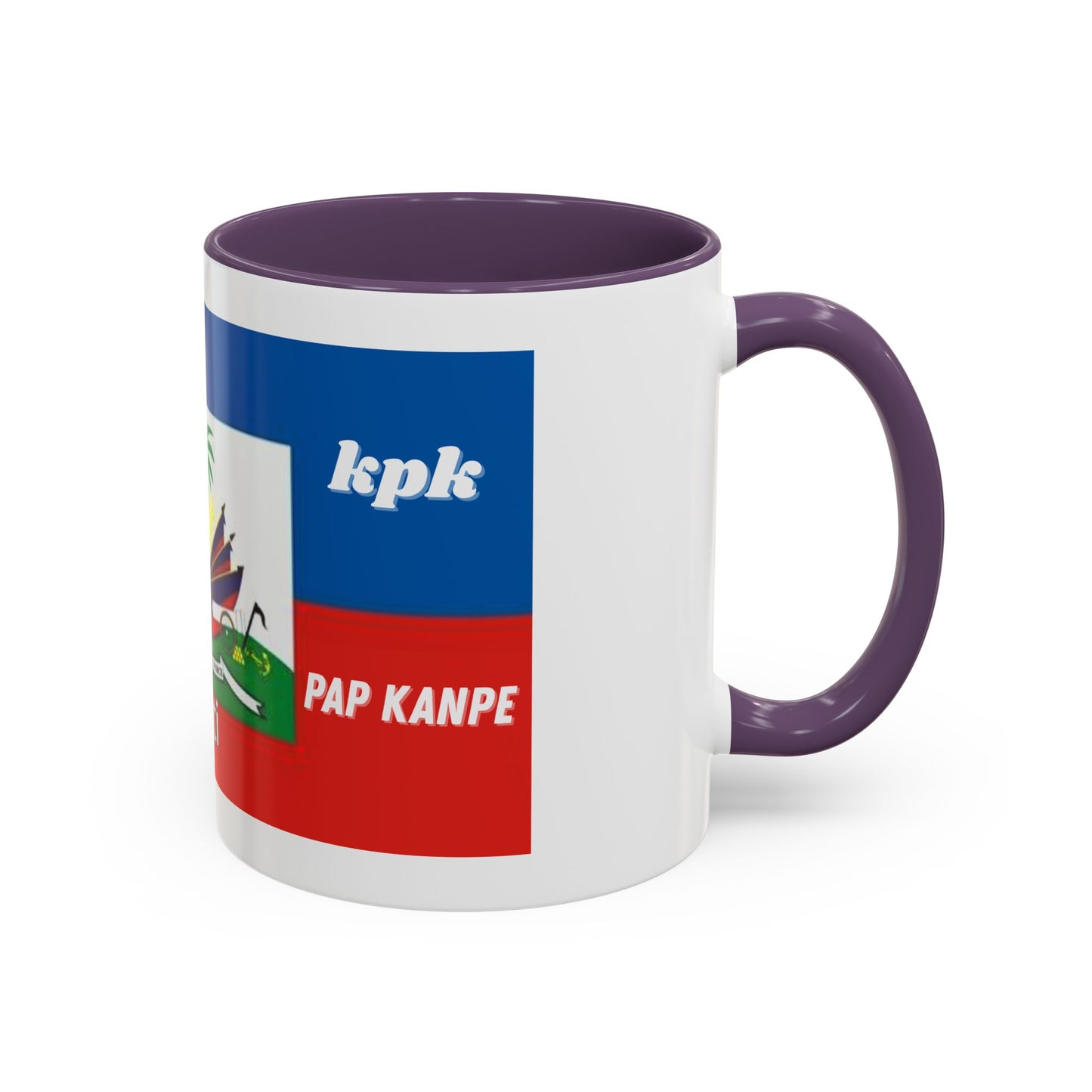Coffee Mug, Haitian Coffee KPK Kanal La Pap Kanpe Design, Tea Cup, Ceramic Mug, Hot Beverage Mug, Kitchen Decor, Office Mug, Unique Gift