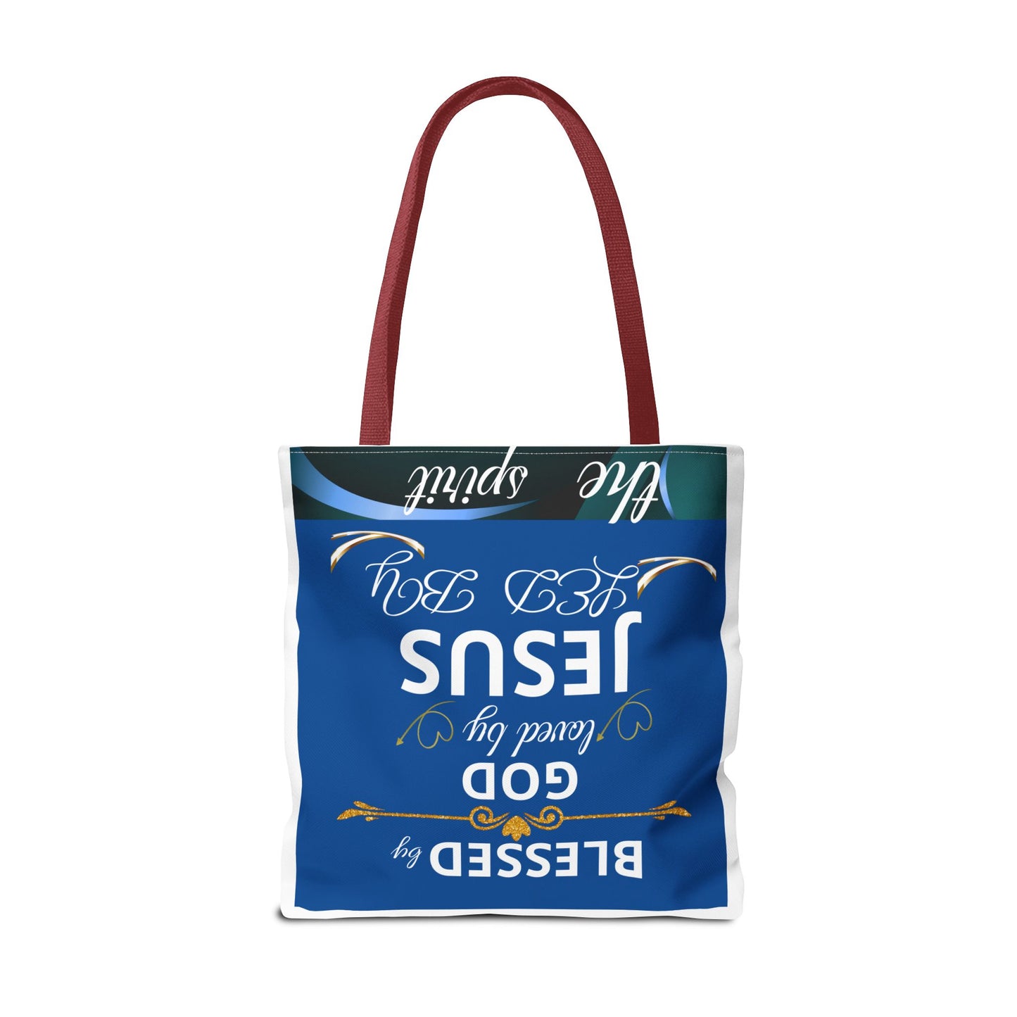 Christian Mom Tote Bag, Trusting God In All Of It, Thankful Blessed, Religious Gift, Inspirational Handbag, Bolso de mano inspirador