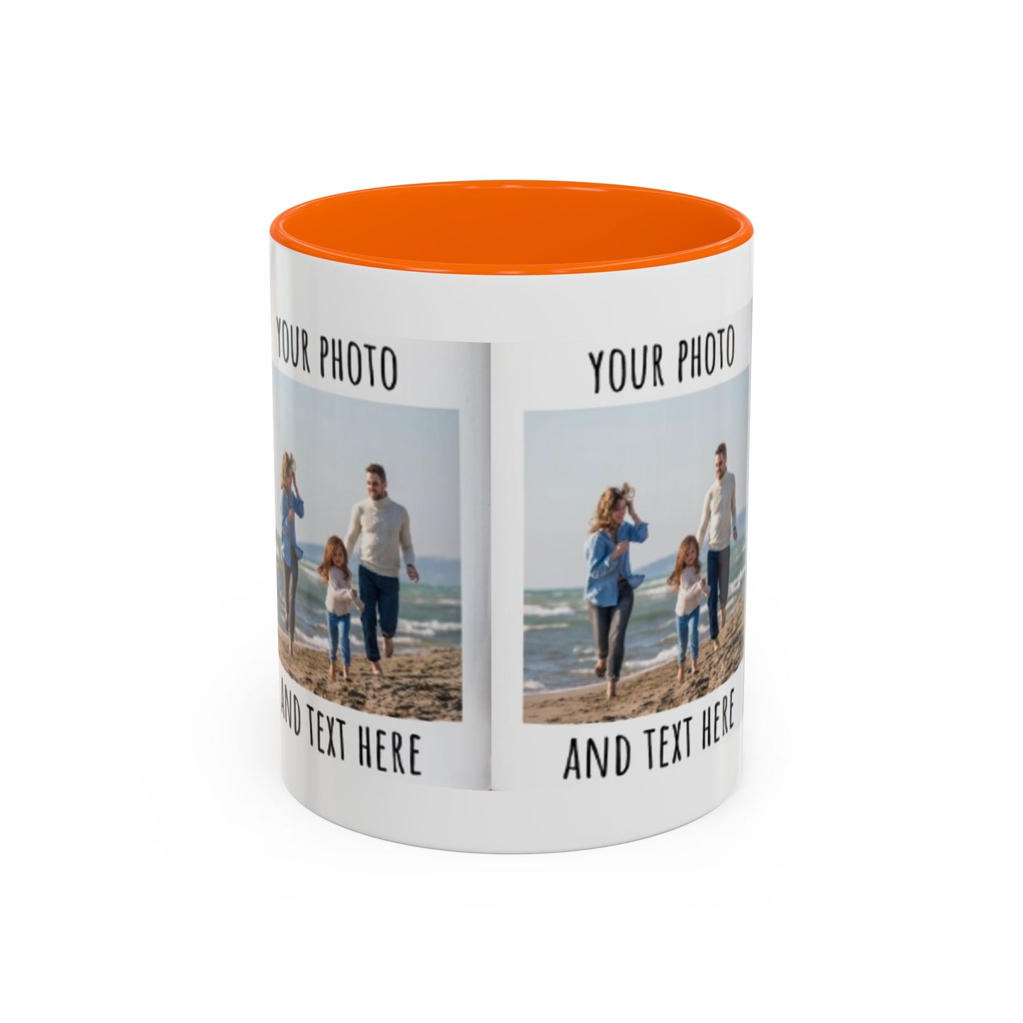 Couple Accent Coffee Mug - Family's Gift, Wife and Husband Present, Girlfriend Vibes, 11oz, 15oz, Love Mug, Personalized Mug, Ceramic Mug