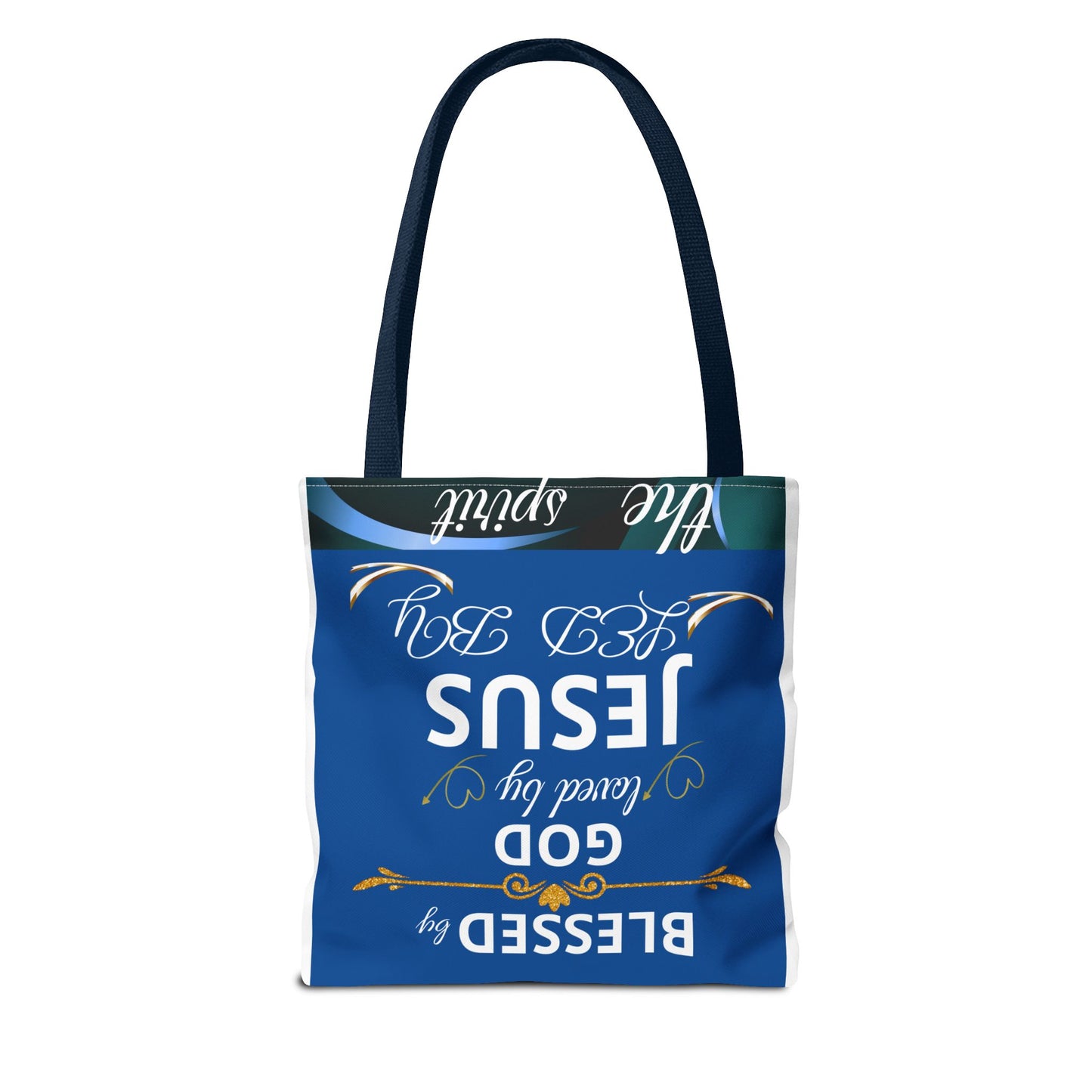Christian Mom Tote Bag, Trusting God In All Of It, Thankful Blessed, Religious Gift, Inspirational Handbag, Bolso de mano inspirador