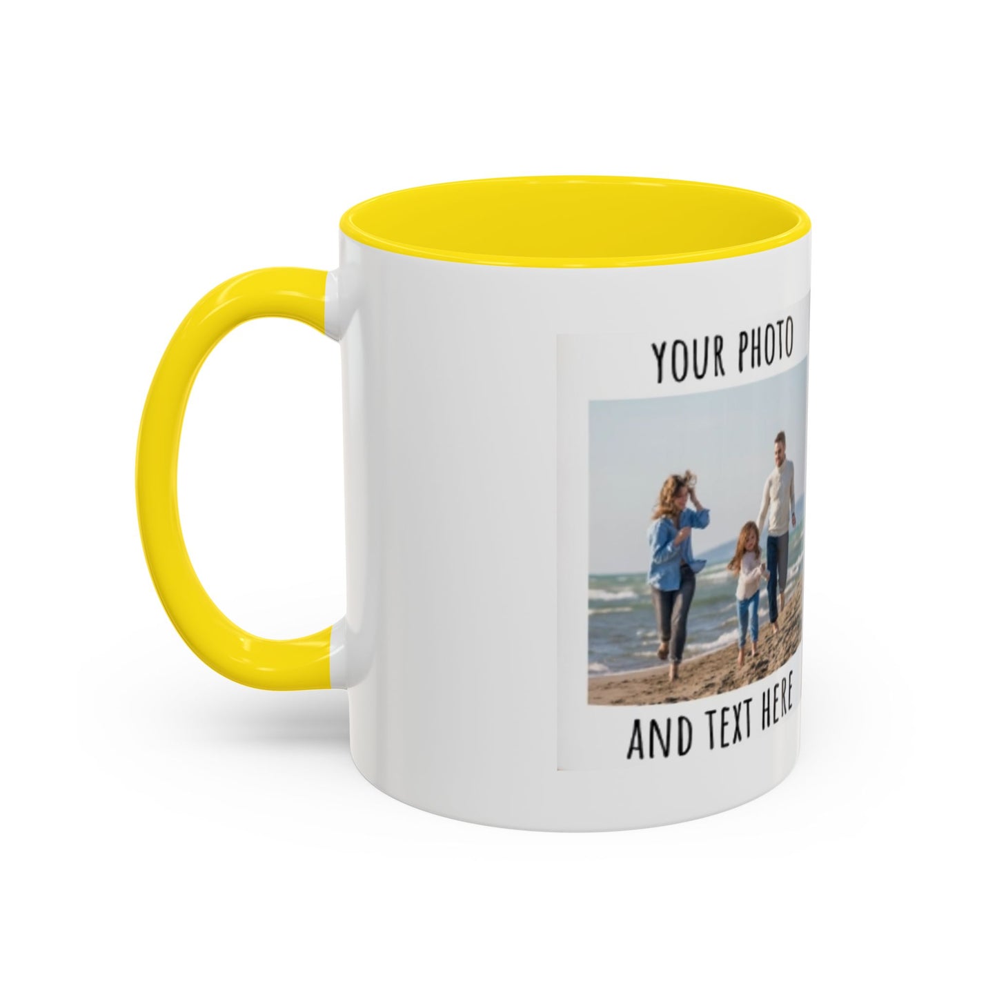 Couple Accent Coffee Mug - Family's Gift, Wife and Husband Present, Girlfriend Vibes, 11oz, 15oz, Love Mug, Personalized Mug, Ceramic Mug