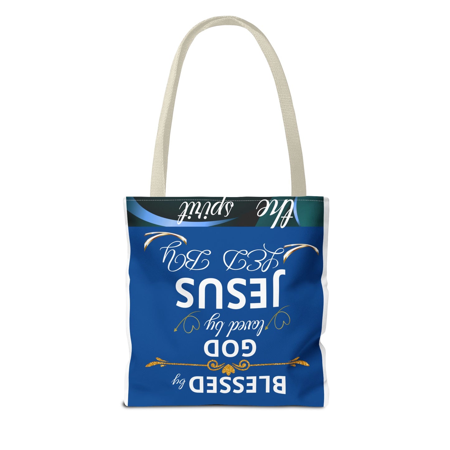 Christian Mom Tote Bag, Trusting God In All Of It, Thankful Blessed, Religious Gift, Inspirational Handbag, Bolso de mano inspirador