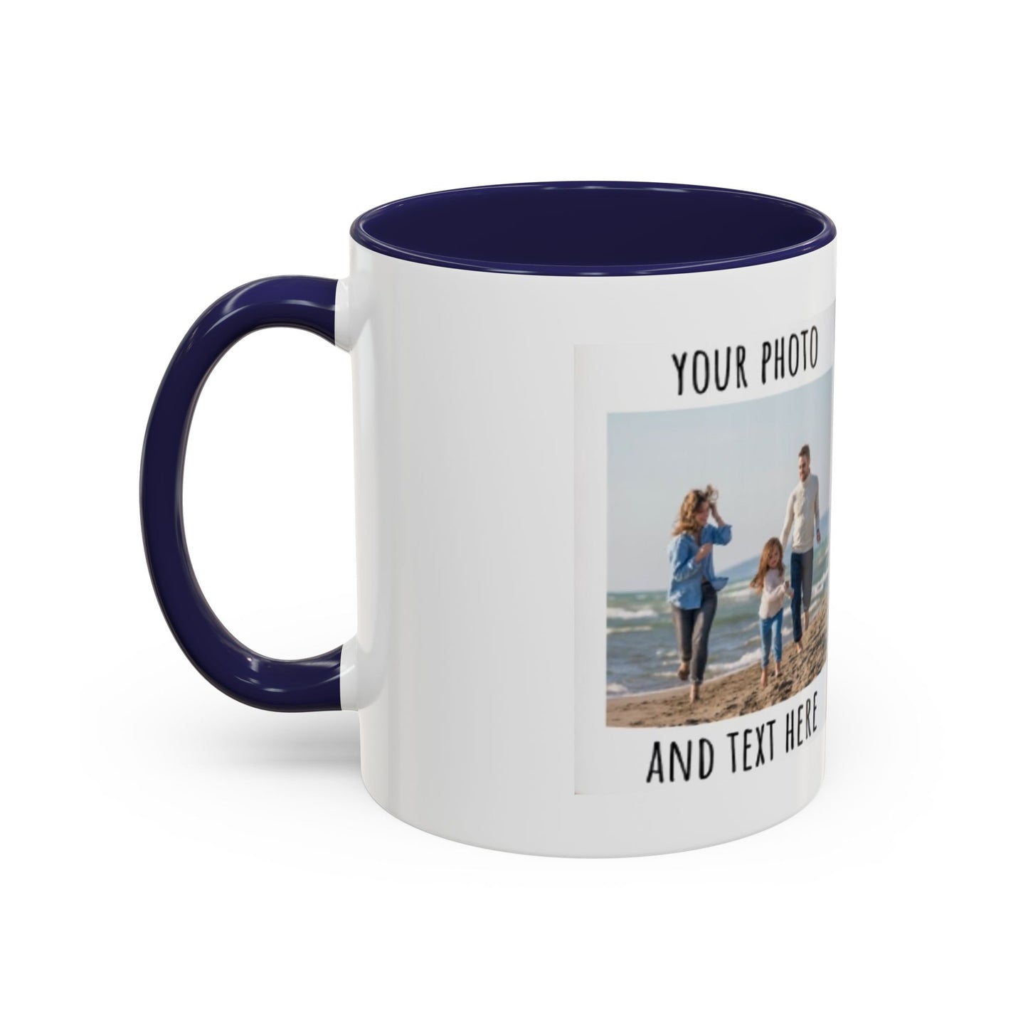 Couple Accent Coffee Mug - Family's Gift, Wife and Husband Present, Girlfriend Vibes, 11oz, 15oz, Love Mug, Personalized Mug, Ceramic Mug