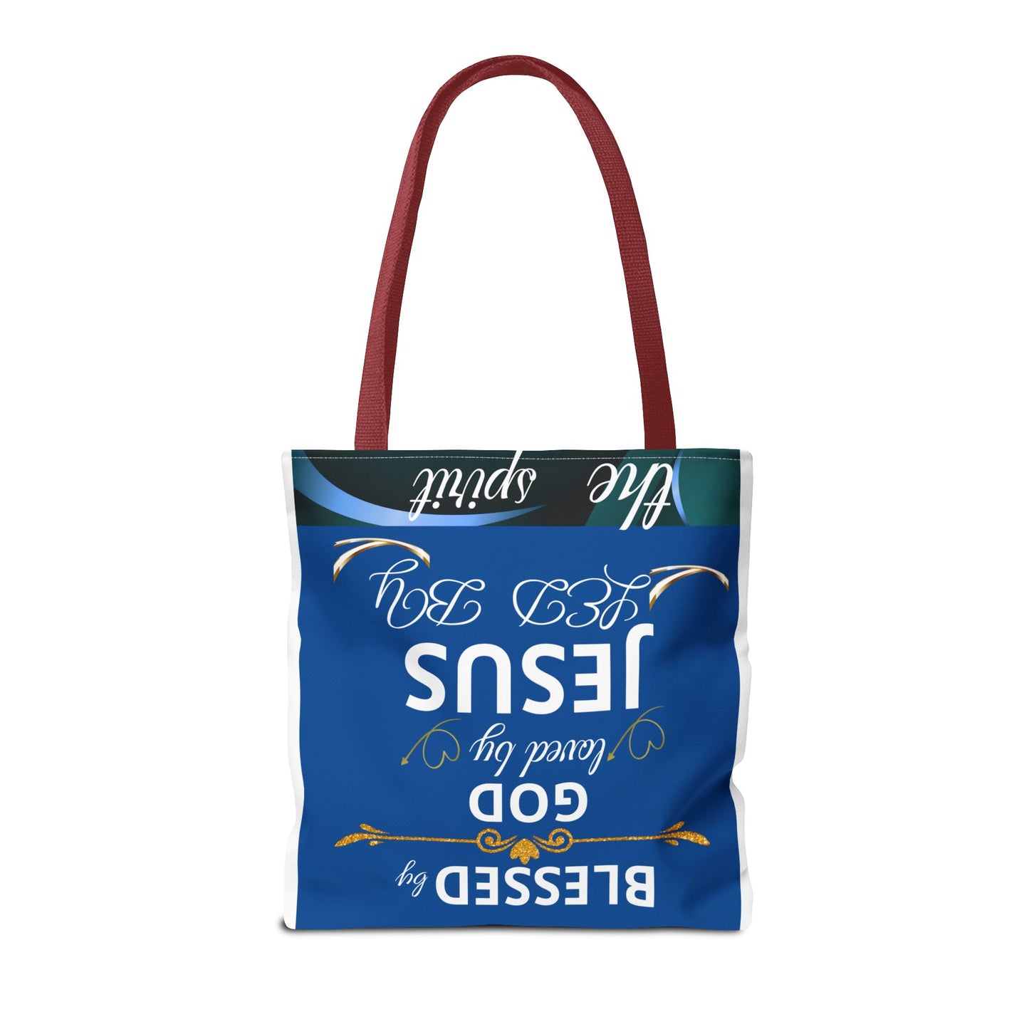 Christian Mom Tote Bag, Trusting God In All Of It, Thankful Blessed, Religious Gift, Inspirational Handbag, Bolso de mano inspirador