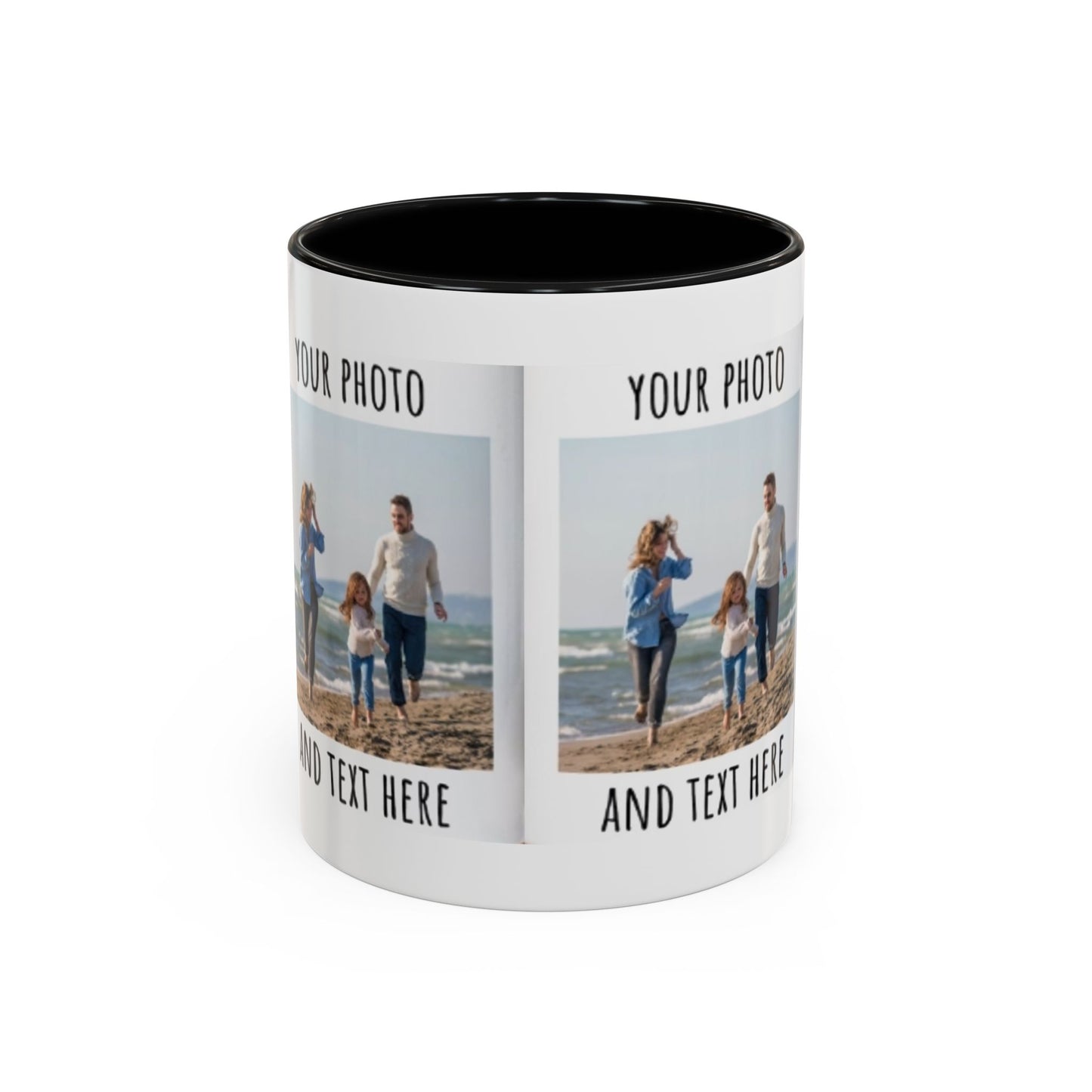 Couple Accent Coffee Mug - Family's Gift, Wife and Husband Present, Girlfriend Vibes, 11oz, 15oz, Love Mug, Personalized Mug, Ceramic Mug