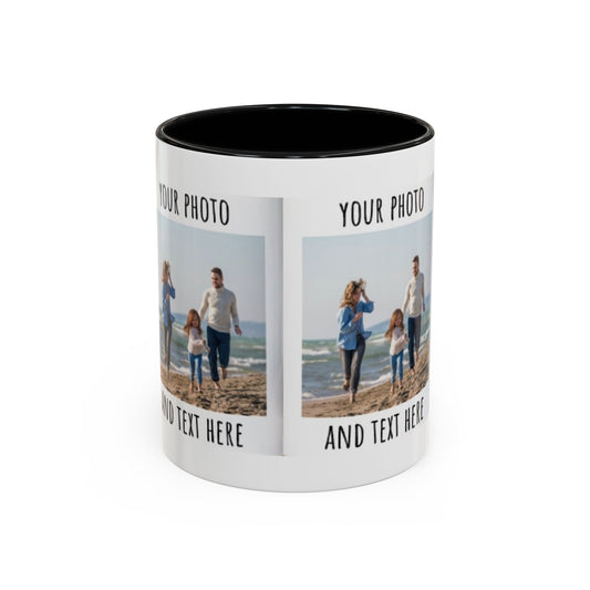 Couple Accent Coffee Mug - Family's Gift, Wife and Husband Present, Girlfriend Vibes, 11oz, 15oz, Love Mug, Personalized Mug, Ceramic Mug