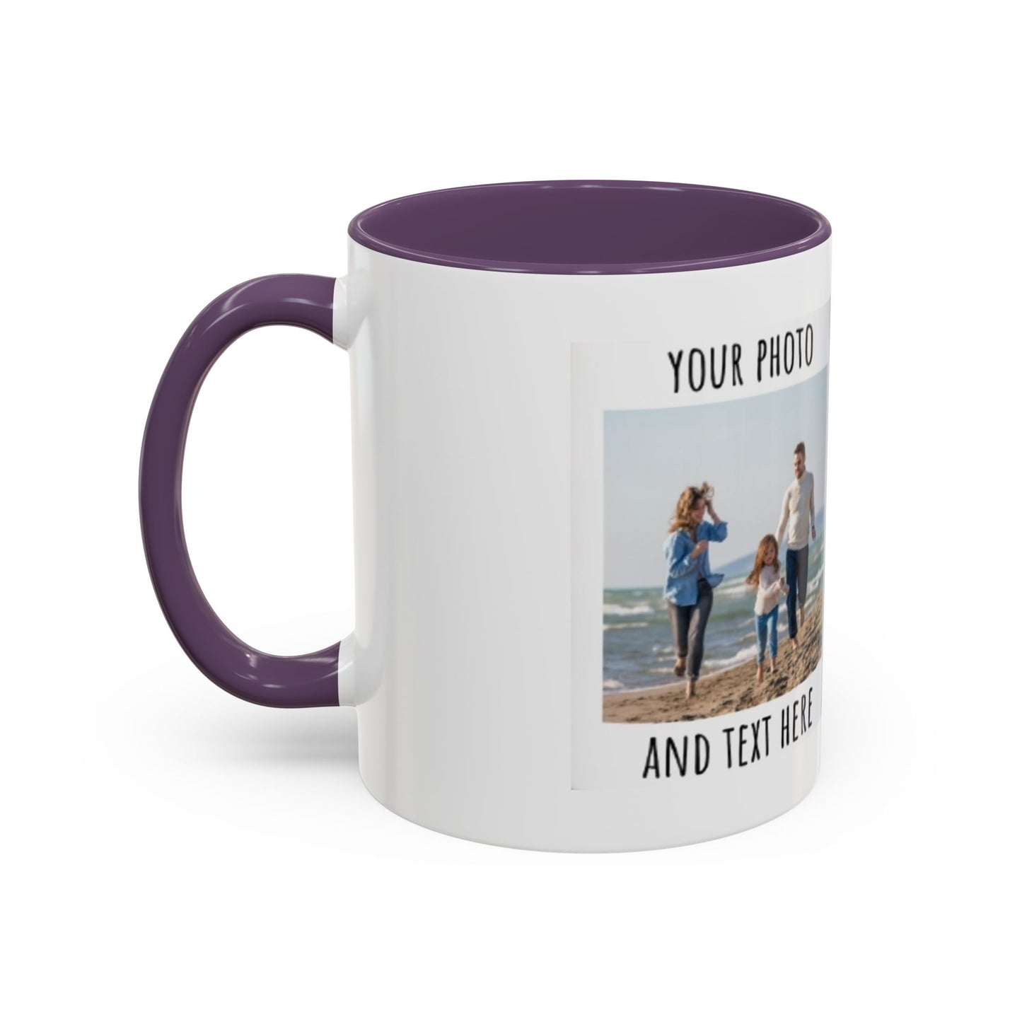 Couple Accent Coffee Mug - Family's Gift, Wife and Husband Present, Girlfriend Vibes, 11oz, 15oz, Love Mug, Personalized Mug, Ceramic Mug