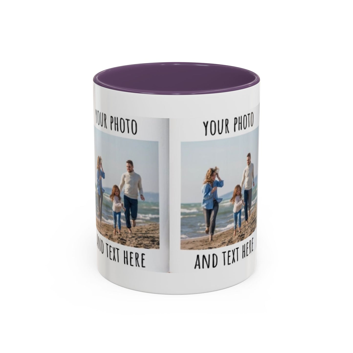 Couple Accent Coffee Mug - Family's Gift, Wife and Husband Present, Girlfriend Vibes, 11oz, 15oz, Love Mug, Personalized Mug, Ceramic Mug