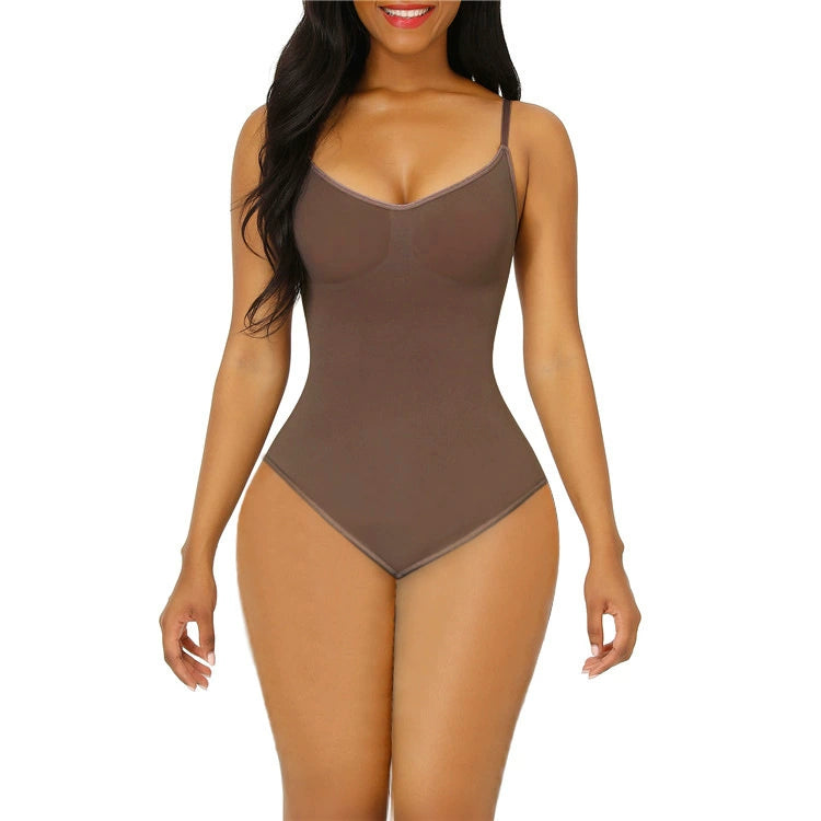 "Faja Moldeadora Plus Size Seamless – Corset de Cuerpo Completo con Control de Abdomen y Efecto Levanta Glúteos"