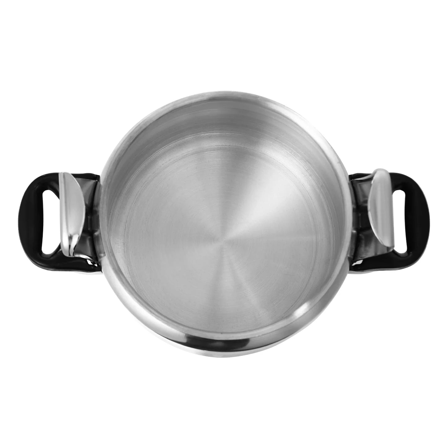 Aluminum Alloy Pressure Cooker, 3L Capacity, Silicone Seal, Round Shape, High-Pressure Safety Valve, Easy to Clean, Perfect for