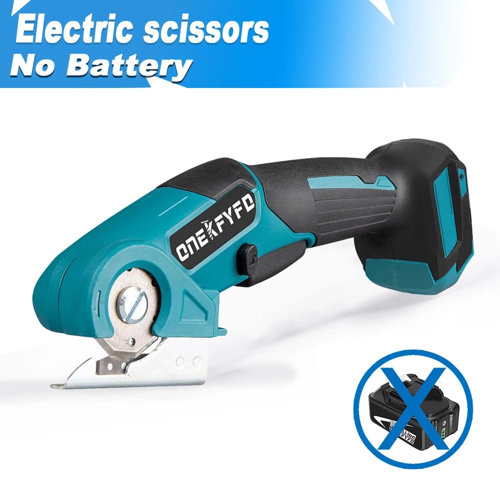 Brushless Cordless Electric Scissors Cardboard Cutter fit Box Carpet Fabric Plastic Leather Cutting Tool for Makita 18V Battery