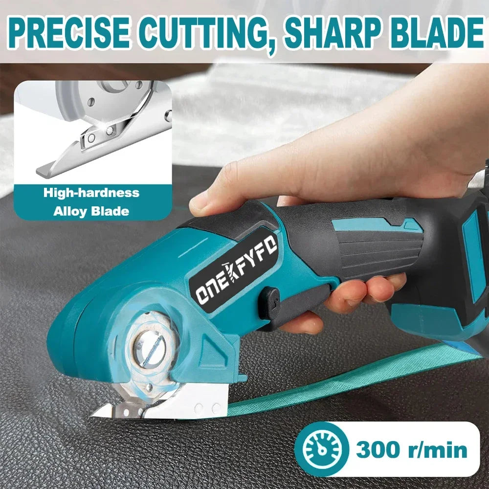 Brushless Cordless Electric Scissors Cardboard Cutter fit Box Carpet Fabric Plastic Leather Cutting Tool for Makita 18V Battery