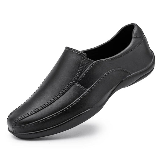 Men Chef Shoes Waterproof Oil-proof Anti Slip Fashion EVA Casual Shoes Comfortable Men Loafers Lightweight Slip on Driving Shoes