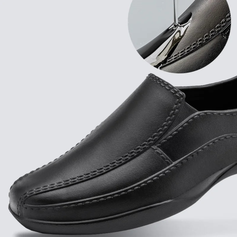 Men Chef Shoes Waterproof Oil-proof Anti Slip Fashion EVA Casual Shoes Comfortable Men Loafers Lightweight Slip on Driving Shoes