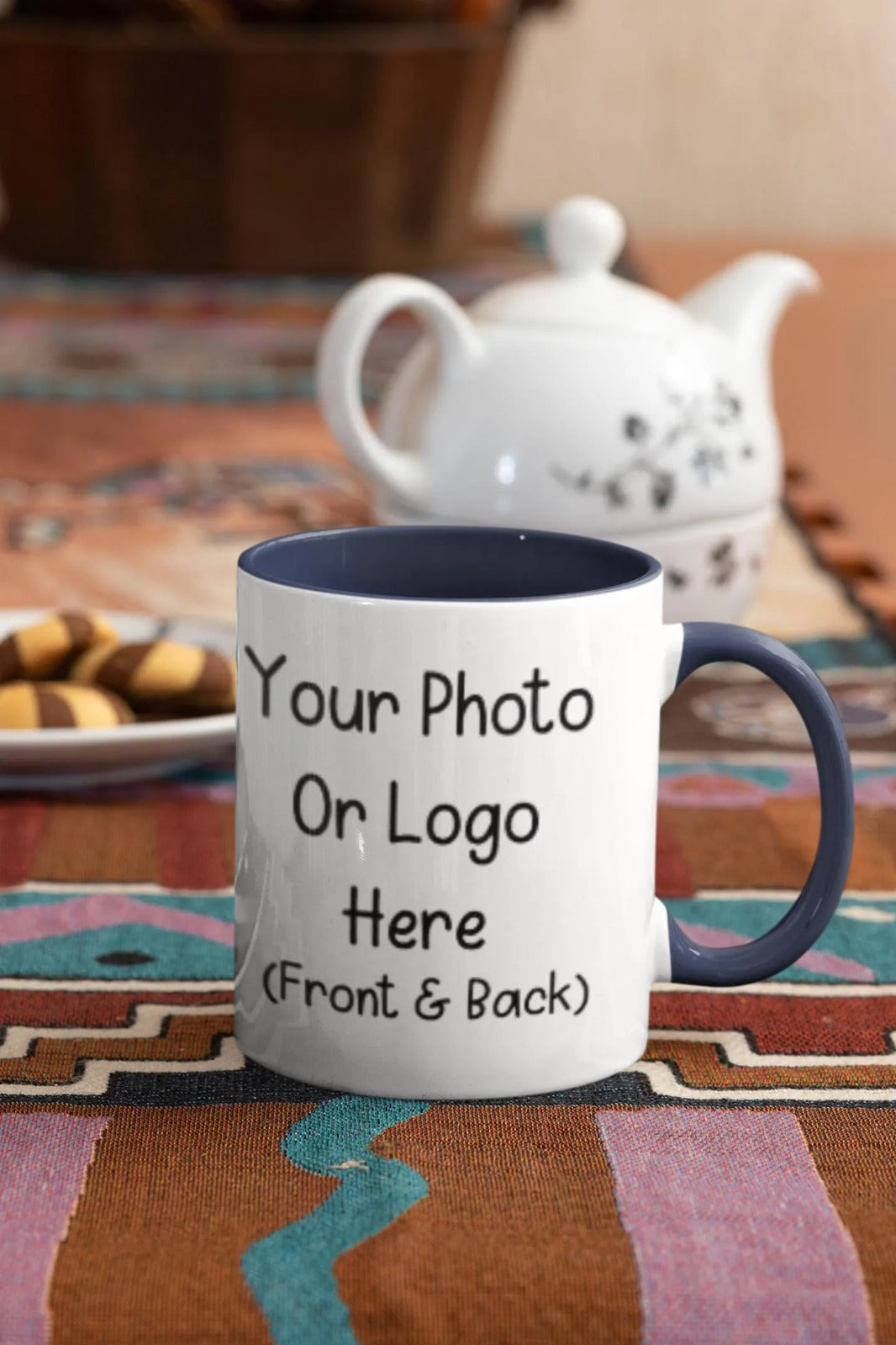 Couple Accent Coffee Mug, Wife Husband Girlfriend Gift, Love Mug Set, Romantic Ceramic Cup, Relationship Anniversary Present