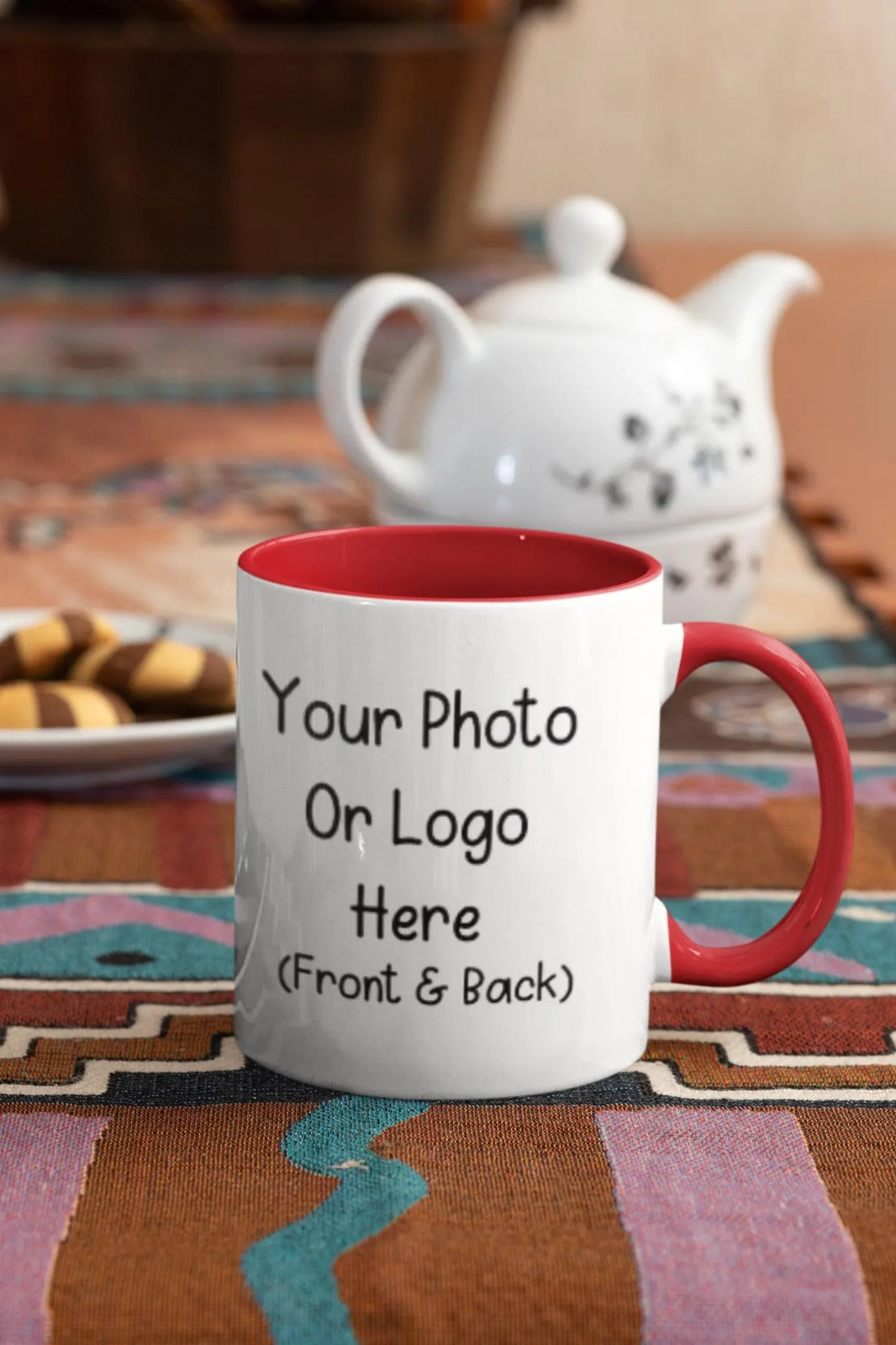 Couple Accent Coffee Mug, Wife Husband Girlfriend Gift, Love Mug Set, Romantic Ceramic Cup, Relationship Anniversary Present