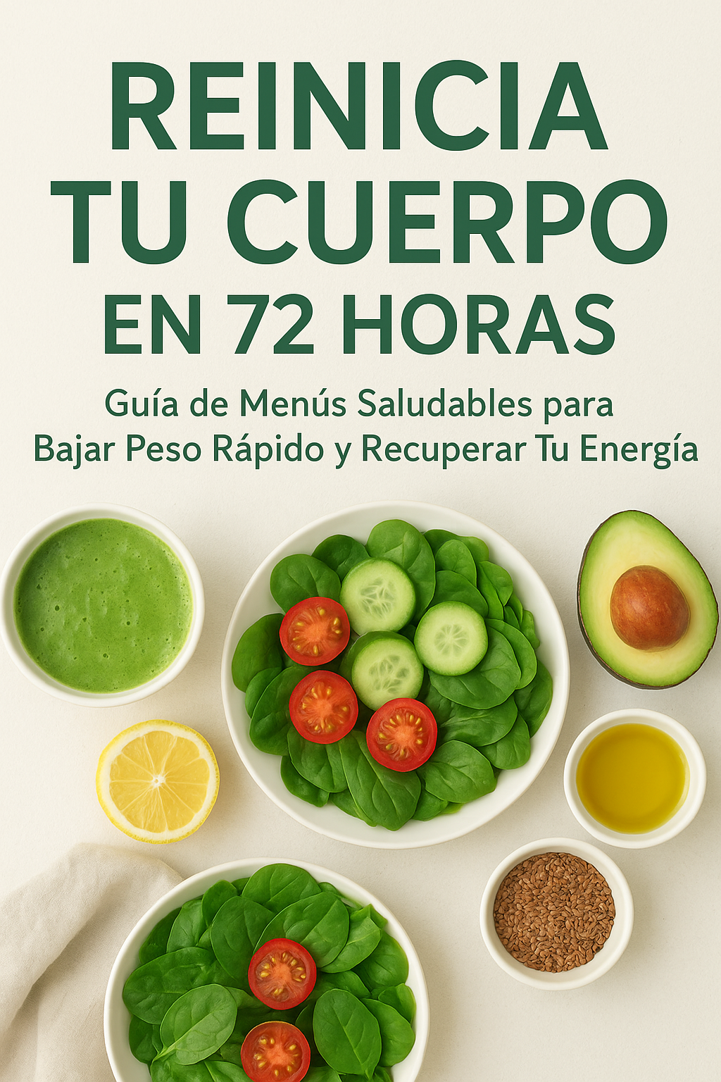 Tu Cuerpo en 72 Horas: Guía de Menús Saludables para Bajar Peso”